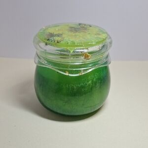 Green Decorative Jar